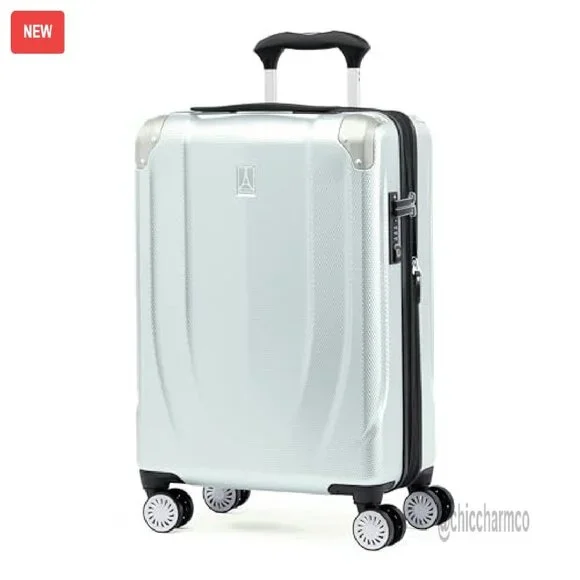 21 Inch Carry-On Hardside Luggage with 8 Spinner Wheels & TSA Lock